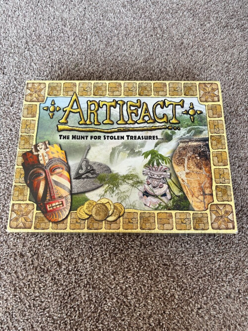 Artifact The Hunt For Stolen Treasures 2005 Outset Media Strategy Board Game